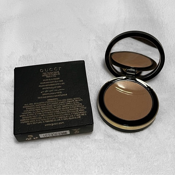 Gucci Face Golden Glow Bronzer in 010 Caribbean Ochre - Picture 5 of 6